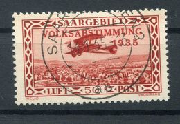 Saar 195 PFV ABART Gest. 100EUR (B9134 - Covers & Documents