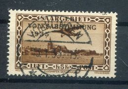 Saar 198 PFIII ABART Gest. 200EUR (B9129 - Covers & Documents