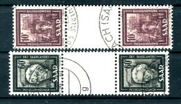 Saar 272/73ZS ZWISCHENSTEG Gest. 60EUR (H0184 - Lettres & Documents