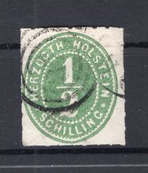 Schleswig-H. 18 Mit RINGNUMMERNSTEMPEL Gest. (A6667 - Schleswig-Holstein