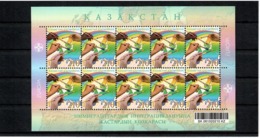 Kazakhstan 2006 . EUROPA 2006. Sheetlet Of 10 Stamps.   Michel # 535 KB - Kazakistan