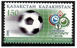 Kazakhstan 2006 . Football Germany 2006. 1v: 150.   Michel # 537 - Kazakistan