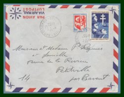 Guadeloupe TA8 St Louis 1963 / 1532 + 1468 >  France - Covers & Documents