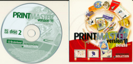 CD : PRINTMASTER, Version 11 Deluxe, Mindscape Solution - CD
