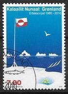 Groënland 2010, N° 543 Oblitéré Drapeau - Used Stamps