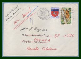 Guadeloupe  MEC Pointe à Pître  1977 / 1946 + St Lô >  France Orbec MEC Recto > Renvoyée Nouvelle Calédonie - Covers & Documents