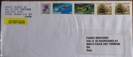 Canada -  Used Stamps On Cover To Italy - Brieven En Documenten