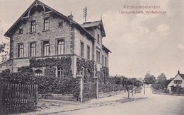 KIRCHHEIMBOLANDEN        LANDWIRTSCHAFTL  WINTERSCHULE - Kirchheimbolanden