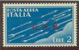 ITALIA REPUBBLICA SOCIALE ITALIANA (R.S.I.) SASS. P.A. 122/III   NUOVO - Luchtpost