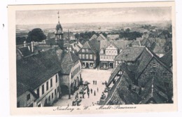 D-9935    NIENBURG : Markt Panorama - Nienburg