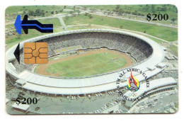 ZIMBABWE REF MV CARDS ZIM-06 200$ STADIUM - Zimbabwe