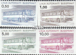 Finnland AP14-AP17 (kompl.Ausg.) Postfrisch 1981 Autopaketmarken - Paquetes Postales