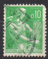 FRANCE N° 1231 O Y&T 1960-1961 Moissonneuse - 1957-1959 Moissonneuse