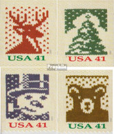 USA 4322-4325 (kompl.Ausg.) Postfrisch 2007 Weihnachten - Neufs