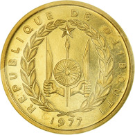 Monnaie, Djibouti, 10 Francs, 1977, Paris, ESSAI, FDC, Bronze-Aluminium, KM:E4 - Dschibuti