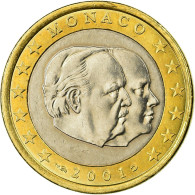 Monaco, Euro, 2001, SUP+, Bi-Metallic, KM:173 - Monaco
