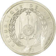 Monnaie, Djibouti, 2 Francs, 1977, Paris, ESSAI, FDC, Aluminium, KM:E2 - Djibouti