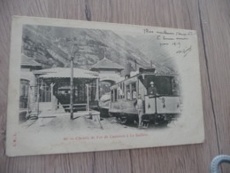 CPA 65 Hautes Pyrénées Chemin De Fer De Cauterets à La Raillère - Cauterets