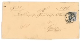 Brief Mit Inhalt Provinzial-Steuer-Director Posen 1876 Nach Kempen - Buste