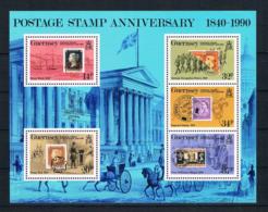 Guernsey 1990 Briefmarken Block 6 ** - Guernsey