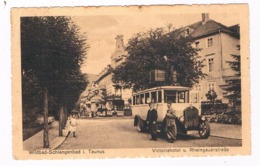 D-9954   BAD SCHLANGENBAD : Victoriahotel U.  Rheingauerstrasse ( With Benz-Bus ) - Schlangenbad