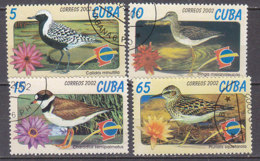 G0705- CUBA Yv N°4020/23 OISEAUX BIRDS - Oblitérés