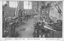 Lyon       69     Lot De 3 Cartes Usine De La Quarantaine Atelier Fabrication Plumes Et  Duvet        (voir Scan) - Other & Unclassified