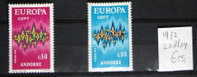 French Andorra Europe / Cept 1972, MNH/postfris - Unused Stamps