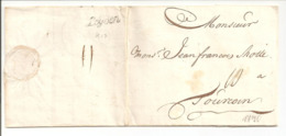 Komplete Brief Leijden K17 23.7.1790 - ...-1852 Préphilatélie