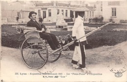 Lyon          69         Place Bellecourt      Les Pousse-pousse  Chinois Exposition De 1914        (voir Scan) - Sonstige & Ohne Zuordnung