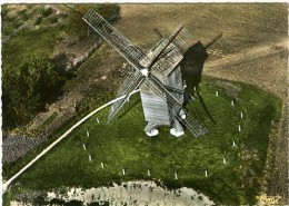 HERZELE (O.Vl.) - Molen/moulin - Standaardmolen Te Rullegem Vóór De Restauratie Van 1966. Prachtige Luchtopname. - Herzele