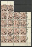 POLEN Poland 1916 Warschau City Post Michel 9 As 18-block O - Usados