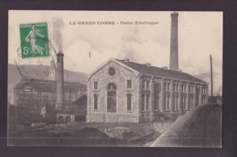 CPA Gard 30 Circulé La Grand Combe Usine électrique - La Grand-Combe