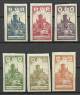 FAUX Poland Polska Polen 1918 Local Post ZARKI Michel 1 - 3 & 7 - 9 * FAKE Fälschungen - Used Stamps
