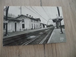 CPSM 33 Gironde Facture Biganos    La Gare - Autres & Non Classés