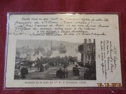 CPA - Saint-Pierre-et-Miquelon - Incendie De La Nuit Du 1er Au 2 Novembre 1902 - Saint-Pierre-et-Miquelon