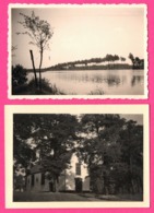 Lot De 2 Photo - Donck In Overmere - AGFA LUPEX - 1933 - Lugares