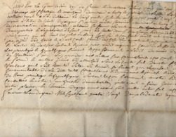 VP16.007 - Cachet De Généralité De POITIERS - Acte De 1782 - Rente - Mr MARCOUX Chirurgien à LUSSAC - LES - EGLISES .... - Cachets Généralité