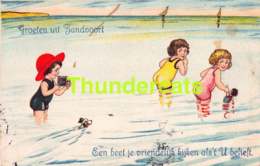 CPA GROETEN UIT ZANDVOORT ILLUSTRATEUR CAMERA - Zandvoort