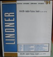 Lindner - Jeu WALLIS Et FUTUNA 1991 - Pré-Imprimés