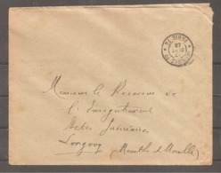 Enveloppe   Oblit   Imprimes PP    PARIS  74   1927 (à L Envers) - Lettres & Documents
