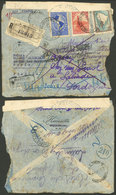 ARGENTINA: DELAY OF OVER 5 YEARS TO RETURN TO SENDER: Registered Airmail Cover Sent To France On 8/JUN/1940, By Air Fran - Storia Postale
