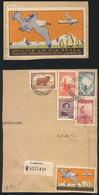 ARGENTINA: Large Part Of An Official Cover Front Sent From Rio Gallegos To Buenos Aires On 19/JA/1942 By Airmail, With M - Cartas