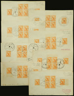 AUSTRALIA: 8 Covers Of 22/NO/1956 With Special Postmarks Of The Melbourne Olympic Games: TRACK AND FIELD - Storia Postale