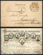 AUSTRIA: Very Nice Political PC Franked With 6h. And Sent From Brunn To Kunstadt On 23/MAR/1900, VF! - Briefe U. Dokumente