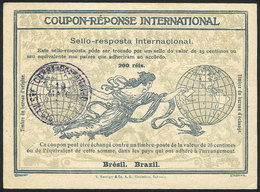 BRAZIL: IRC Of 200Rs. (year 1926), Very Fine Quality, Rare! - Lettres & Documents