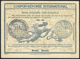 BRAZIL: IRC Of 200Rs. (year 1926), Very Fine Quality, Rare! - Brieven En Documenten