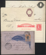 BRAZIL: Lot Of 2 Old Covers + 2 Lettercards, VF Quality, Low Start! - Ganzsachen