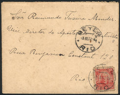 BRAZIL: Cover Posted In Rio On 3/NO/1917 Postmarked "MEYER - RIO", Interesting!" - Préphilatélie