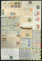 BRAZIL: 22 Covers Or Cards Used Between 1919 And 1966, Interesting Lot, Low Start! - Préphilatélie